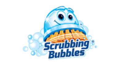 Scrubbing bubbles logo